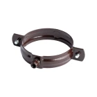 brazowy-obejma-rury-63mm-metalowa-poziomo