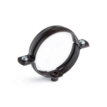 GAMRAT PVC brązowy ciemny - Obejma rury 63mm METALOWA