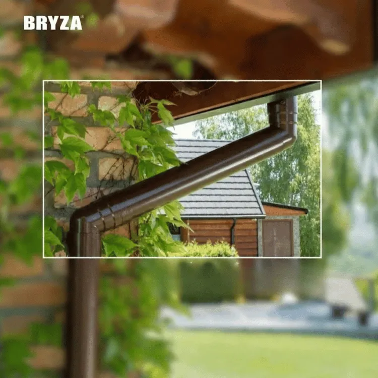 bryza-pvc-brazowy-rynna-150mm-4m-wizualizacja