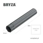 bryza-stal-brazowy-rura-spustowa-100mm-4m-schemat
