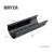 bryza-pvc-bialy-rynna-150mm-4m-schemat-wymiarow
