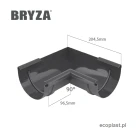 bryza-pvc-bialy-naroznik-100mm-wewnetrzny-kat-90-schemat-wymiarow