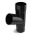 bryza-pvc-czarny-trojnik-63-63-63mm