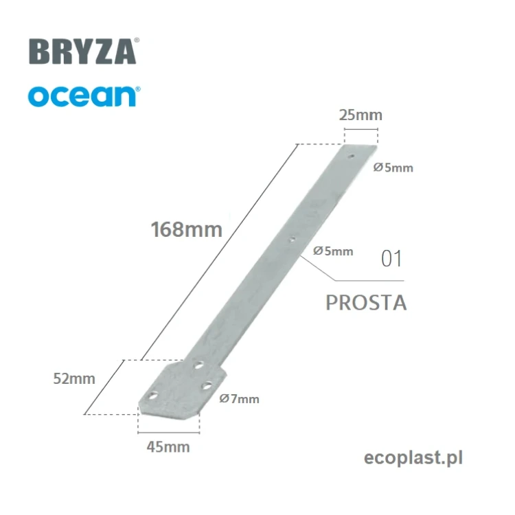 bryza-ocean-listwa-mocujaca-do-uchwytu-pvc-75mm-prosta-stal-schemat