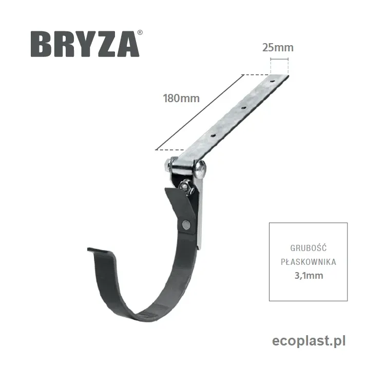 bryza-pvc-czerwony-uchwyt-rynnowy-75mm-metalowy-regulowany-schemat