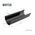 bryza-pvc-czerwony-rynna-100mm-1m-schemat