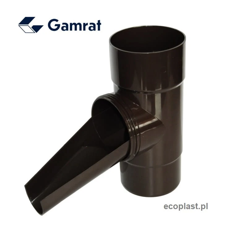 gamrat-pvc-brazowy-ciemny-czyszczak-rewizja-110mm-wylewka-element-dodatkowy