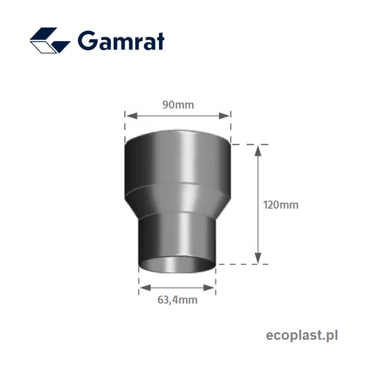 gamrat-pvc-grafitowy-redukcja-63-90mm-odwrotna-schemat