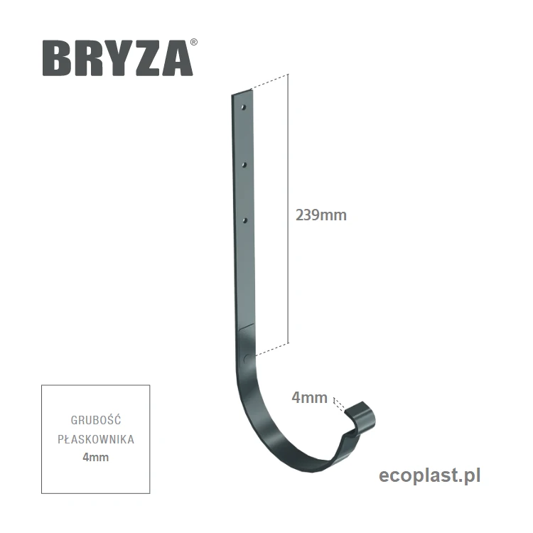 bryza-stal-czarny-hak-rynnowy-125mm-prosty-schemat