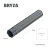 bryza-stal-czarny-rura-spustowa-90mm-1m-schemat