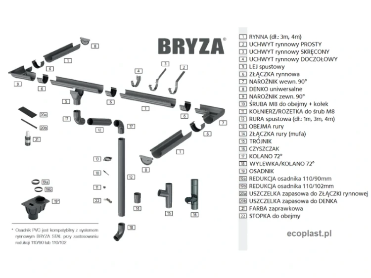 bryza-stal-czarny-naroznik-150mm-wewnetrzny-elementy-systemu