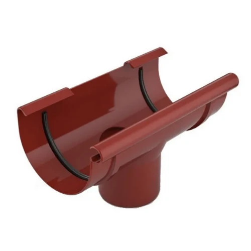 bryza-pvc-czerwony-lej-spustowy-100/63mm