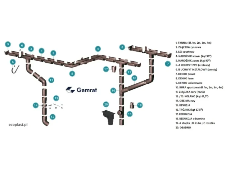 gamrat-pvc-grafitowy-rura-spustowa-63mm-4m-elementy-systemu