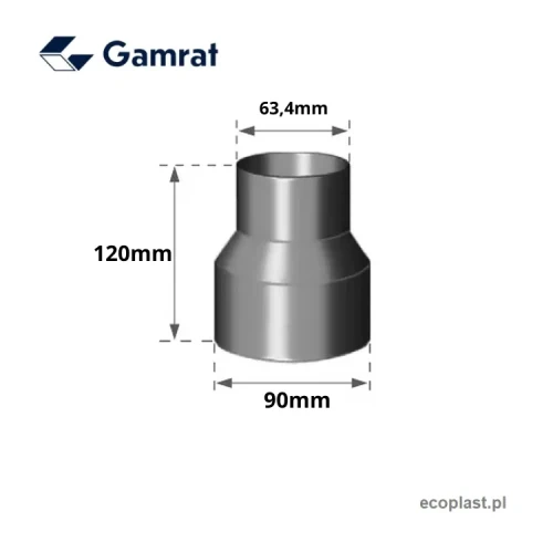 gamrat-pvc-brazowy-ciemny-redukcja-63-90mm-odwrotna-schemat