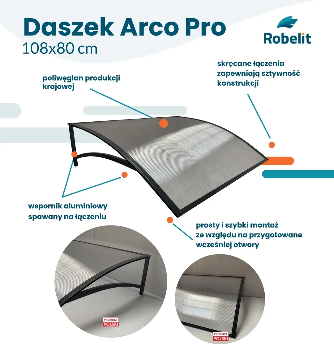 Daszki Arco Pro najważniejsze cechy