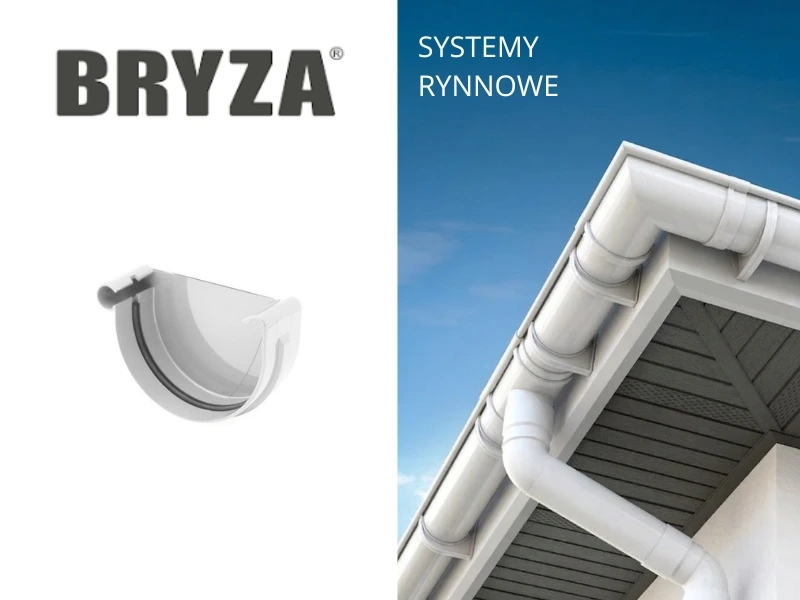 bryza biały pvc denko lewe 75 mm