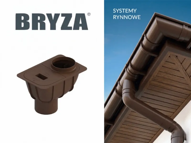 bryza brąz pvc osadnik 