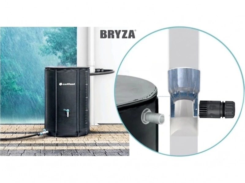bryza pvc biały zasada montażu łapacza wody 110 mm