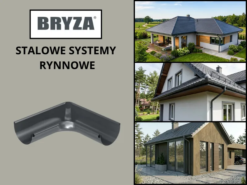 Bryza Stal narożnik wewnętrzny 90 stopni