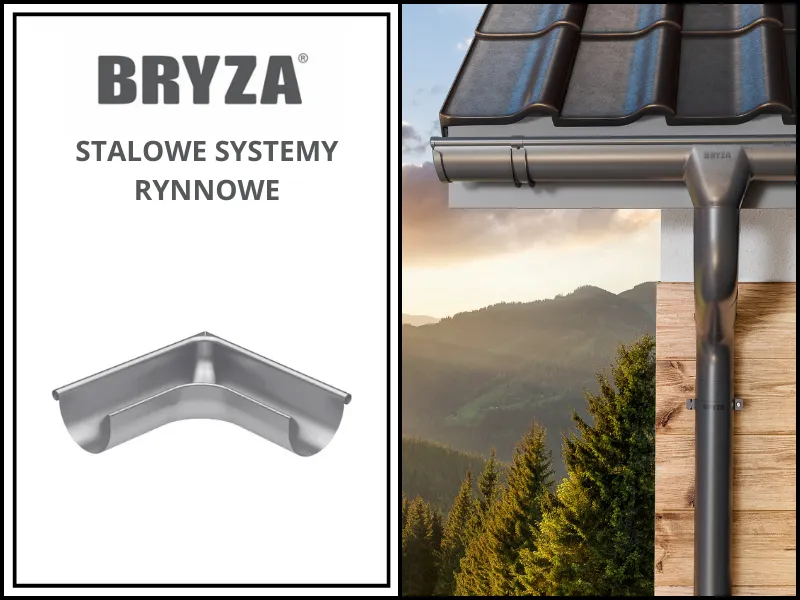 Bryza Stal narożnik zewnętrzny z wizualizacją