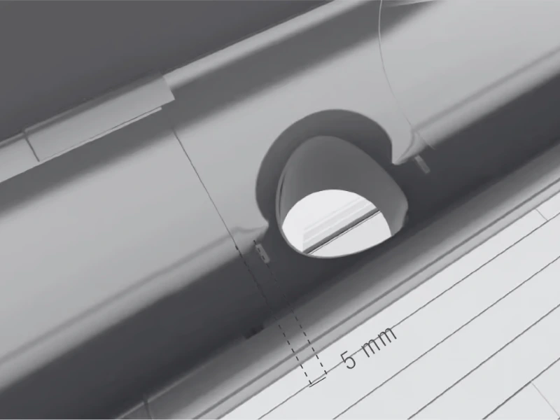 bryza systemy rynnowe pcv montaż leja spustowego