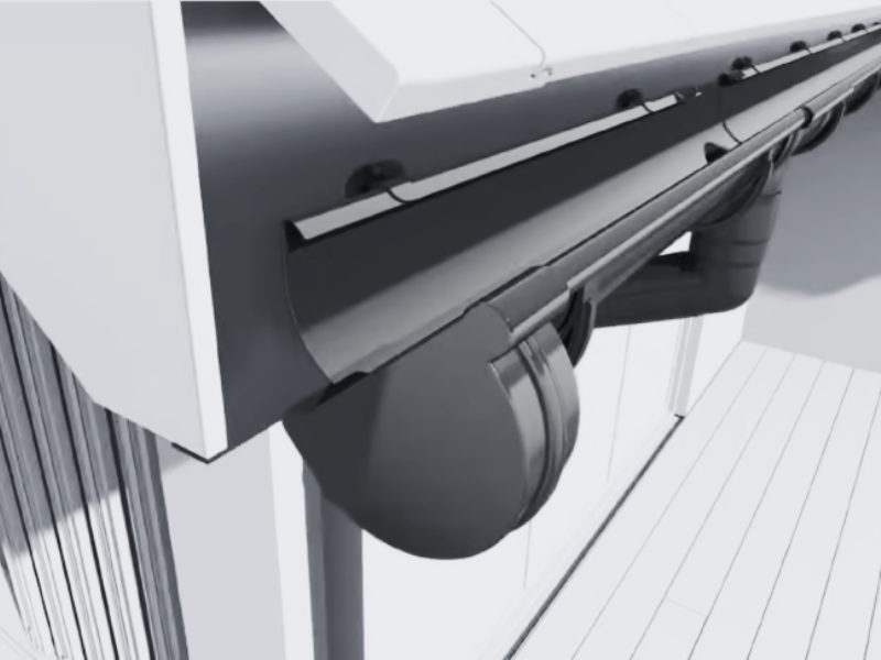 bryza systemy rynnowe pvc montaż denka