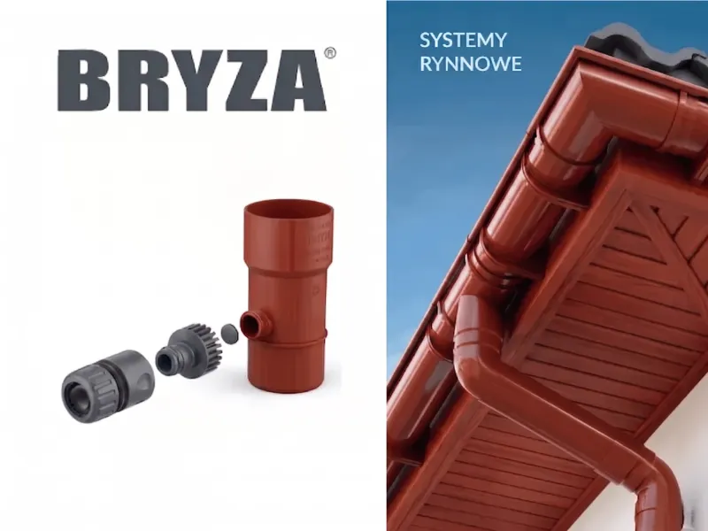 bryza systemy rynnowe pvc odzyskiwacz wody cegła