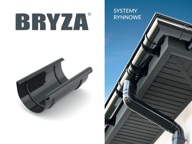bryza system rynnowy 100mm złaczka rynnowa
