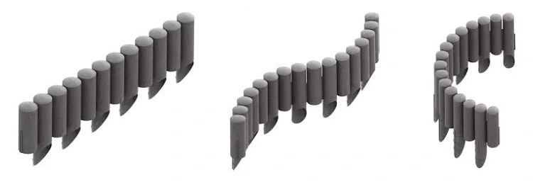 Zdjęcia palisad ogrodowych