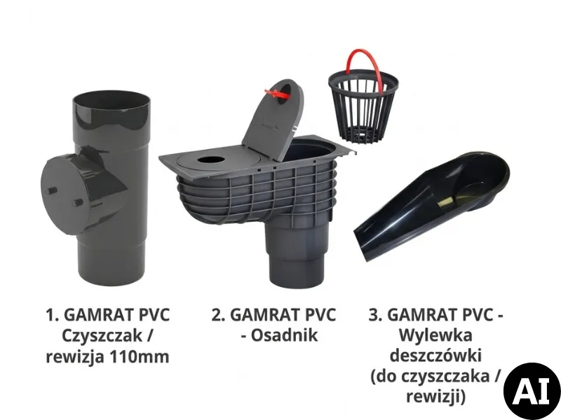 czyszczak osadnik wylewka wizualizacja