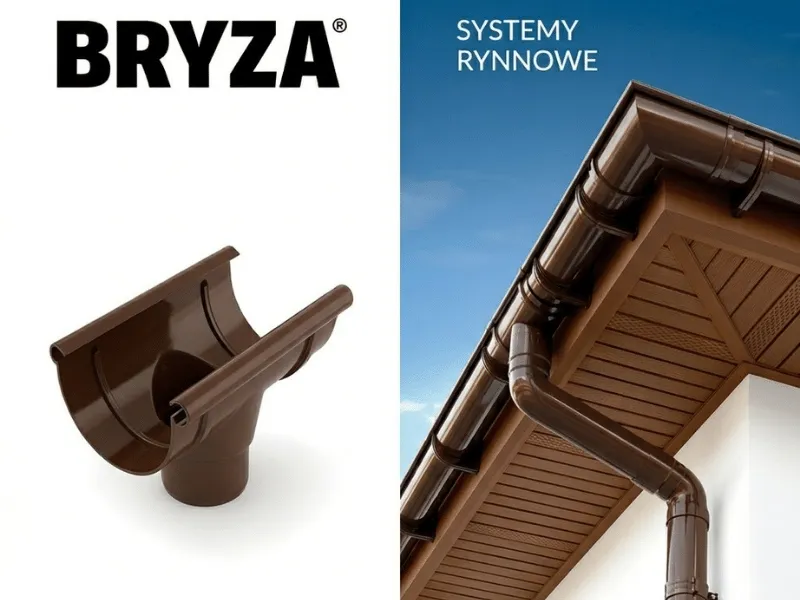 lej spustowy bryza brąz 