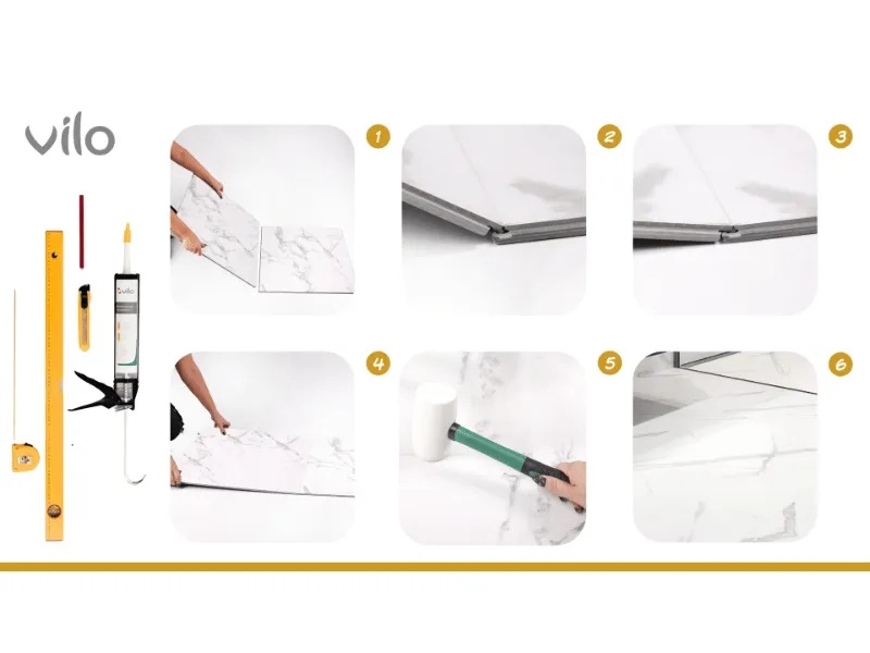 montaż paneli winylowych spc