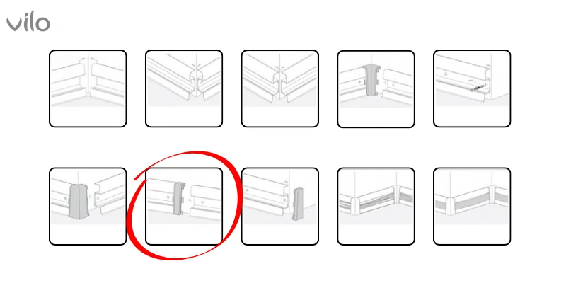 vilo esquero łącznik zastosowanie