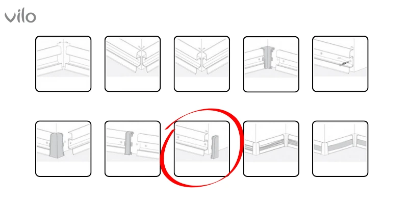 vilo esquero zaślepki zastosowanie 