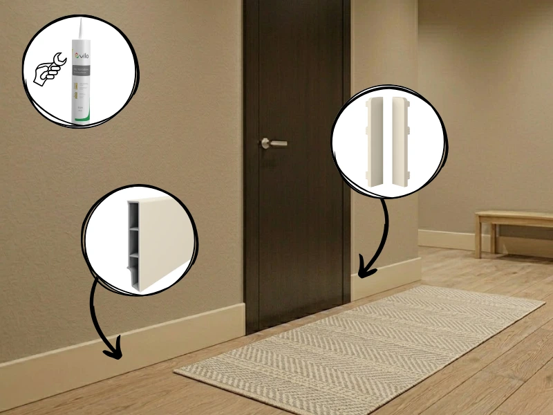 Wizulizacja z uzyciem listew i zaślepek Sempla