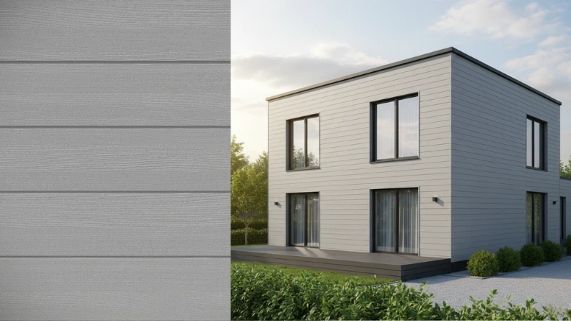 Wizualizacja panelu Vinylit Multipaneel w kolorze Light Grey