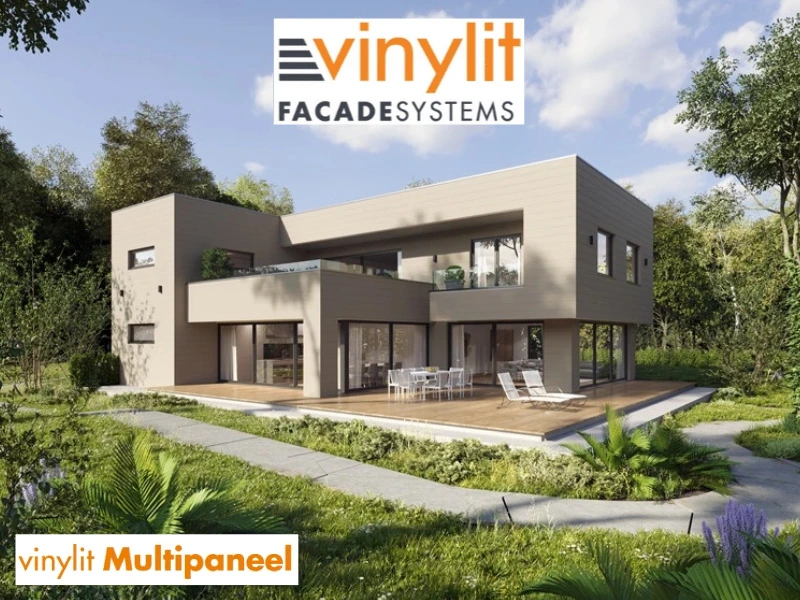 Wizualizacja panela Vinylit Multipaneel w kolorze Stone