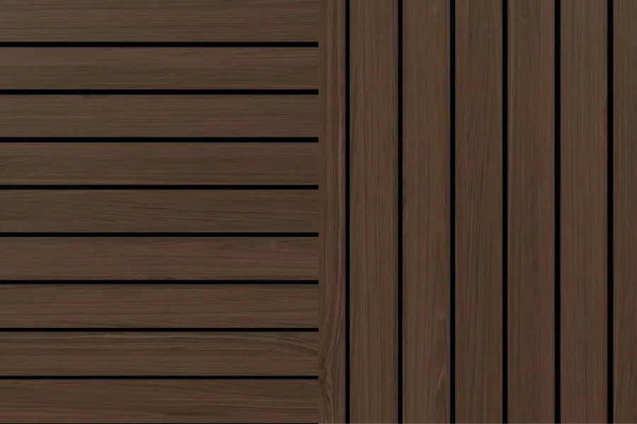 Vinylit Turner Oak Toffee montaż paneli w poziomie i pionie