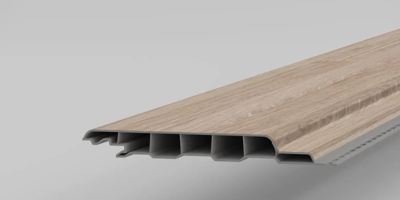 Przekrrój panelu Vinylit Round