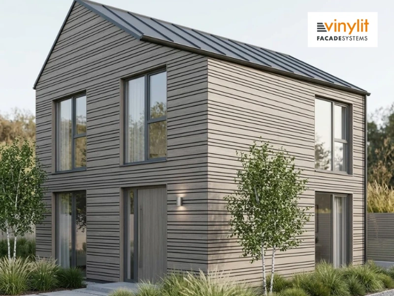 Vinylit Vario - wizualizacja z kolorem Sheffield Oak Concrete