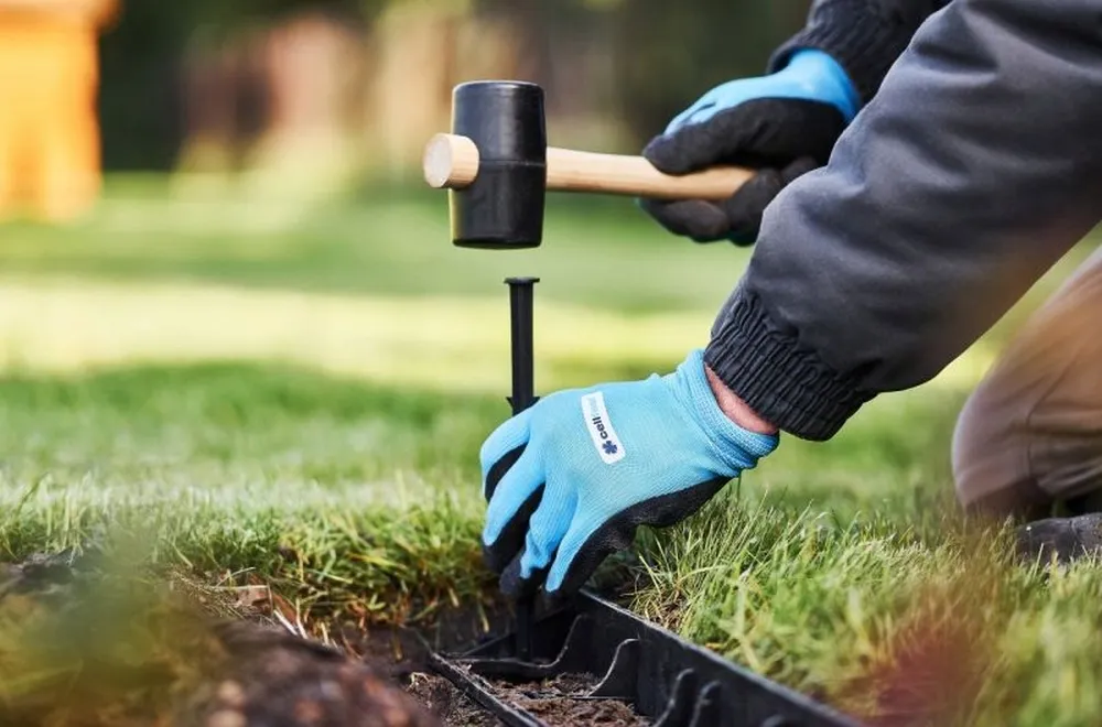 CELLFAST - Obrzeże ogrodowe i trawnikowe PROSTE montowanie za pomocą kotew zdjęcie