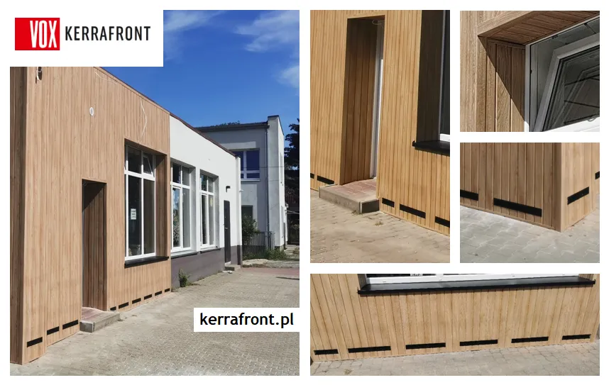 Deska elewacyjna Vox kerrafront zdjęcie realizacji
