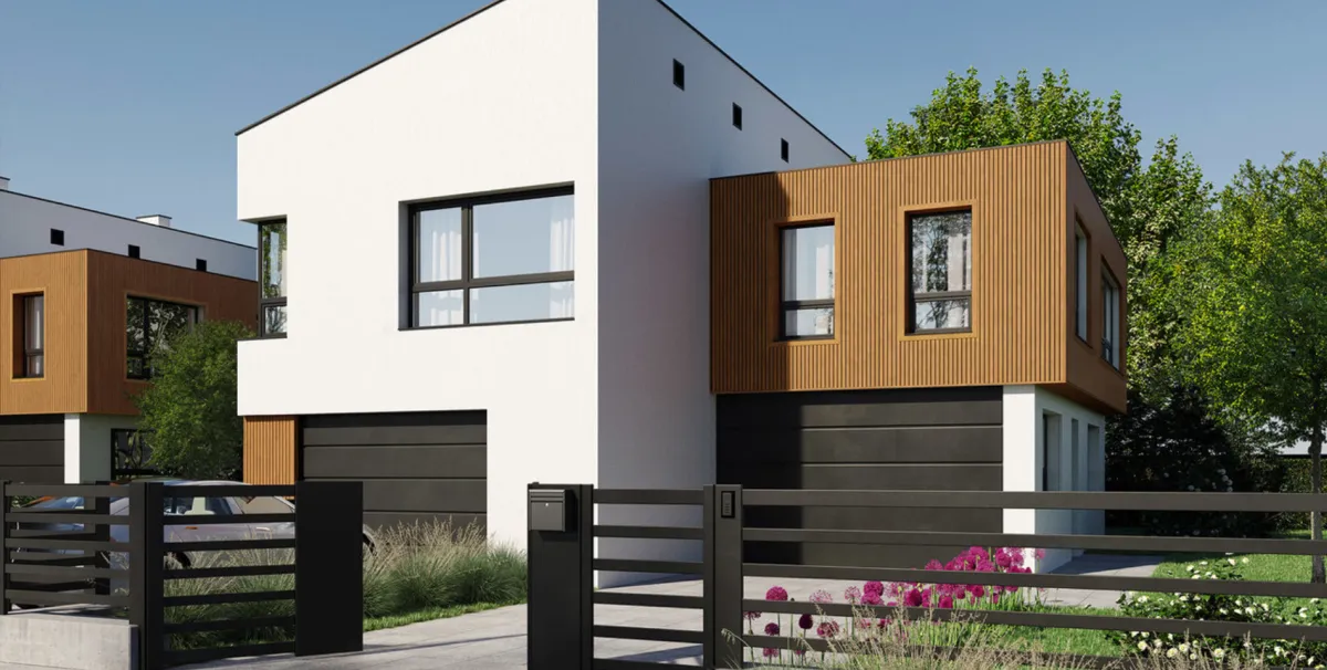 Panele lamelowe Fronto Max przykład realizacji