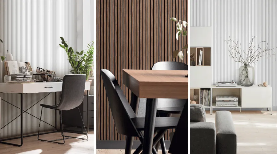 Panele linerio XS zdjęcia trzech realizacji