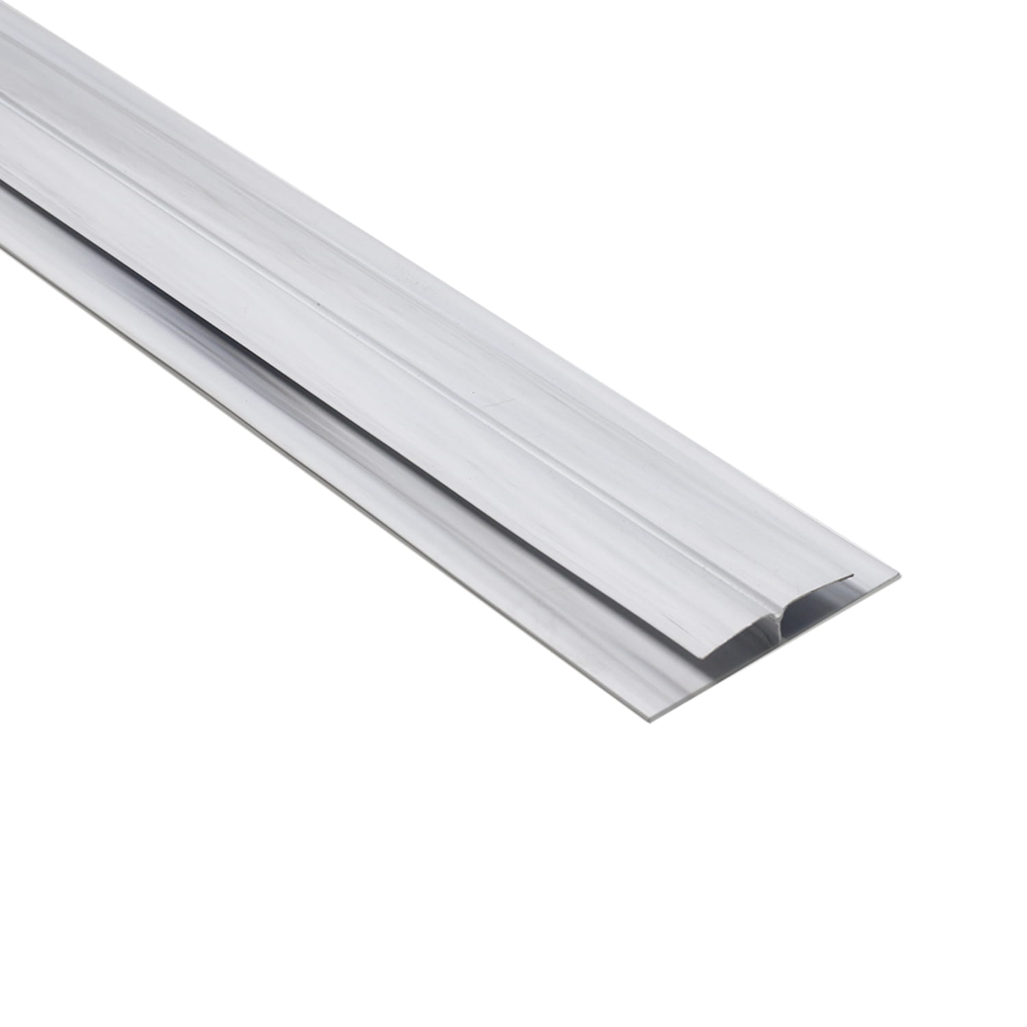 AS popiel marmur - Listwa łącząca "H" PVC / 3m