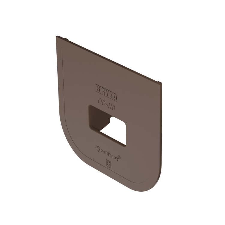 BRYZA brązowy - Klapka PVC (element zapasowy do osadnika)