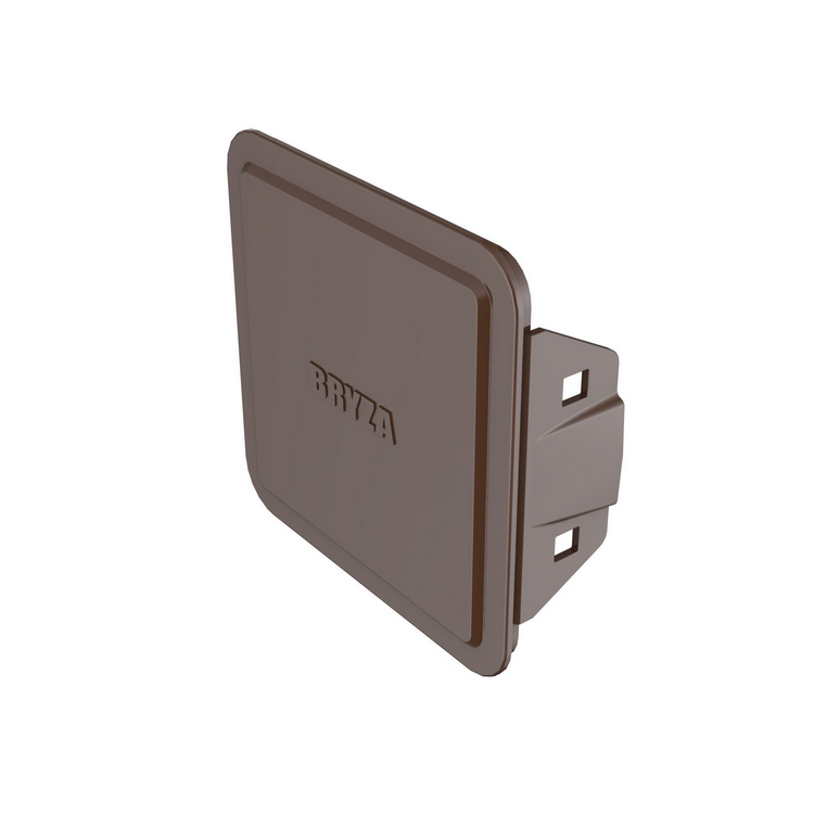 BRYZA brązowy - Pokrywa zatrzaskowa PVC (element zapasowy do czyszczaka)