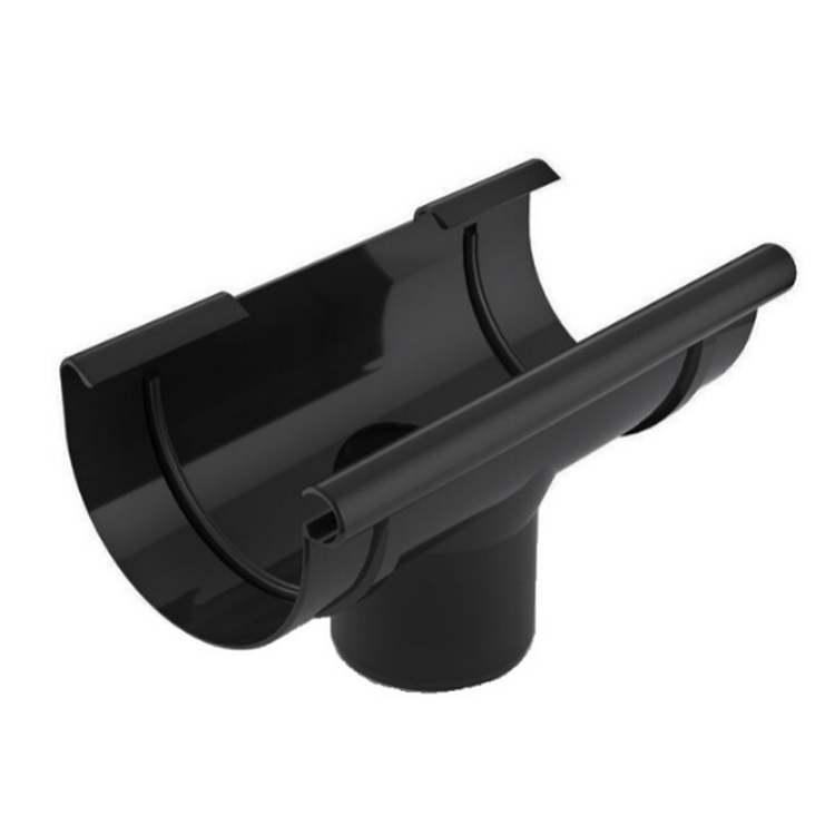 BRYZA PVC czarny - Lej spustowy 75/63mm