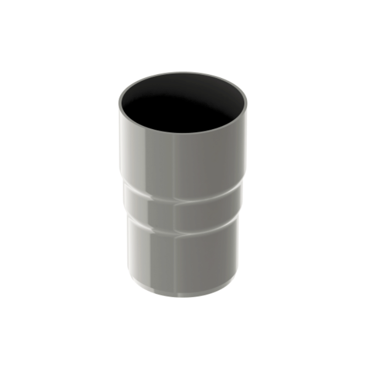 OCEAN PVC szary - Złączka rury 110mm (mufa)