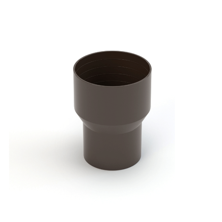 GAMRAT PVC brązowy ciemny - Redukcja 63/90mm (odwrotna)